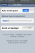 Configure the scroll speed