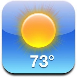 Some users reporting issues with the stock Weather app after jailbreaking