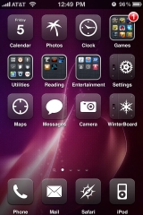 Homescreen