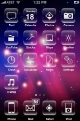 Vivid homescreen